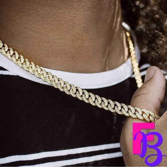 *NEW!* 8mm Iced Miami Cuban Chain - Picture 12 of 16